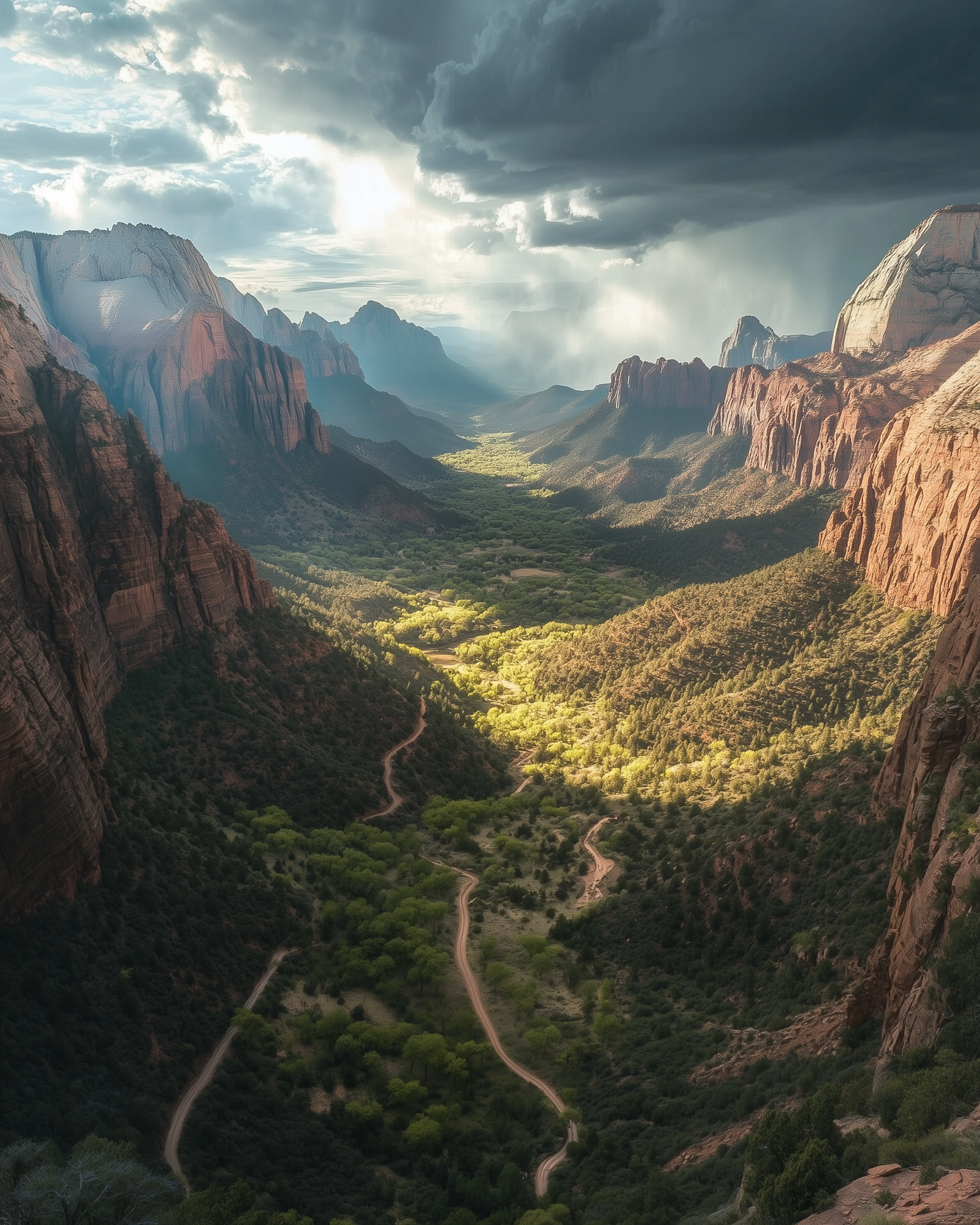 Majestic Canyon Landscape