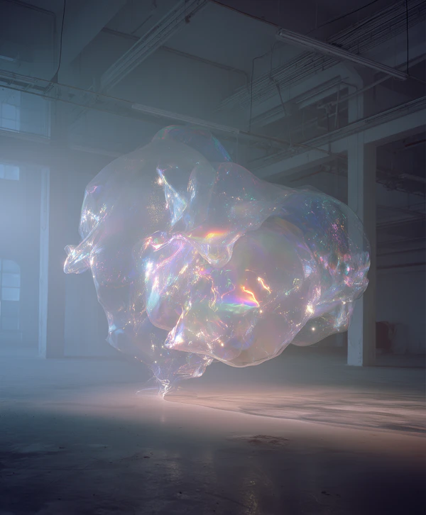 Surreal Bubble Scene