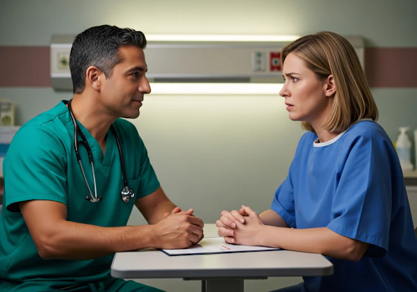 Doctor and Patient Meeting