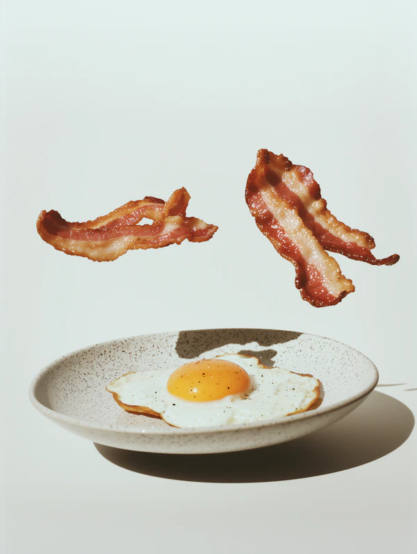 Artistic Breakfast Scene