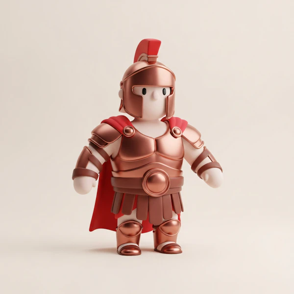 Cartoon Roman Soldier