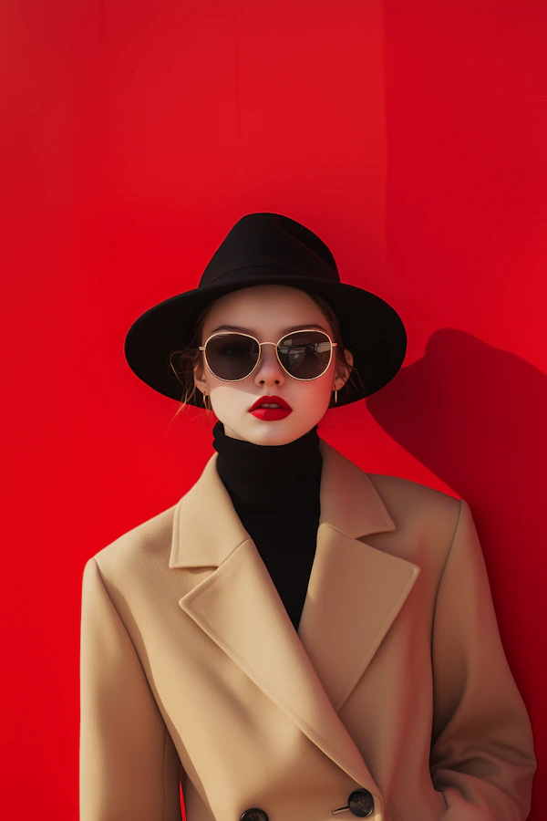 Chic Fashion Portrait