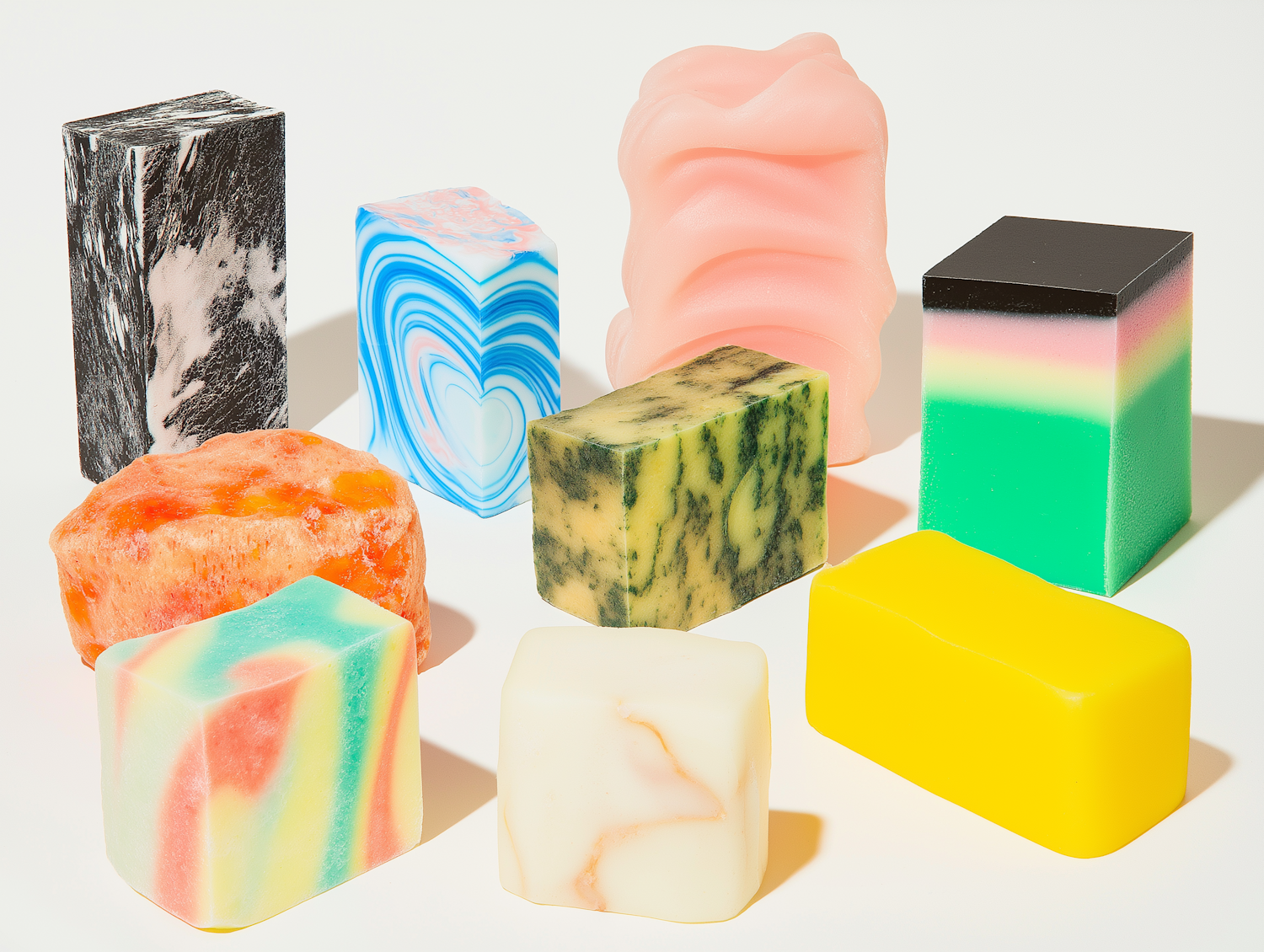 Colorful Soap Bars