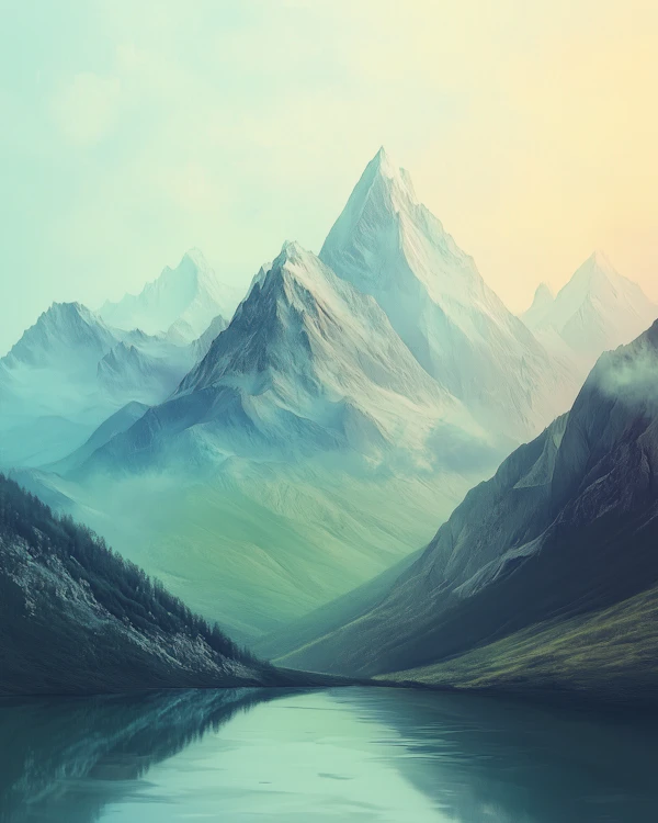 Serene Mountain Landscape