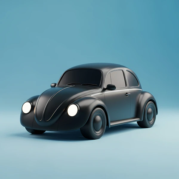 Vintage Black Car
