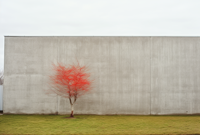 Solitude in Crimson