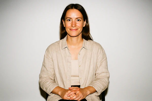 Woman in Minimalist Portrait