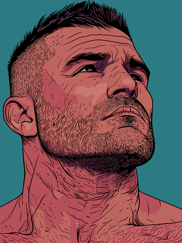 Rugged Man Illustration