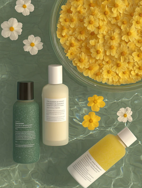Serene Skincare Arrangement