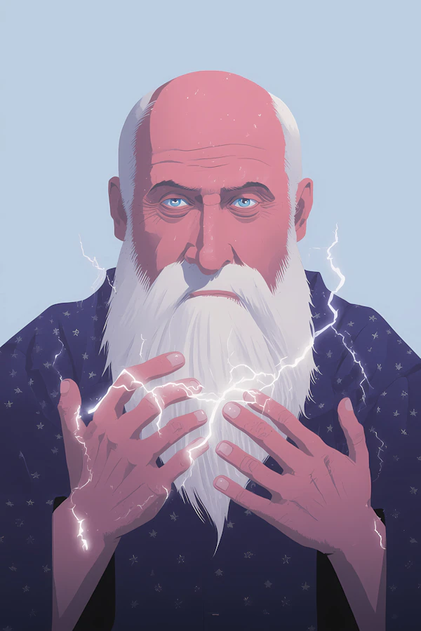 Mystical Elder Portrait