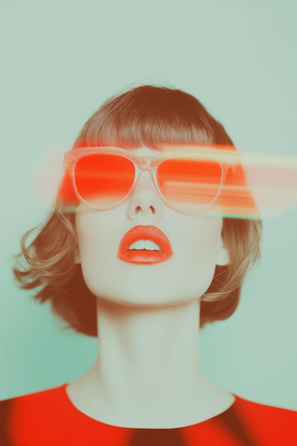 Retro Futuristic Portrait