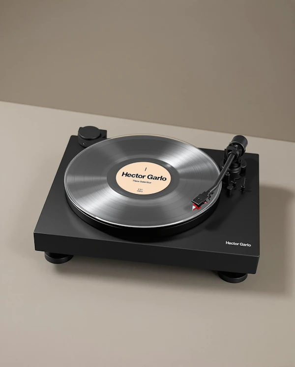 Modern Vinyl Turntable
