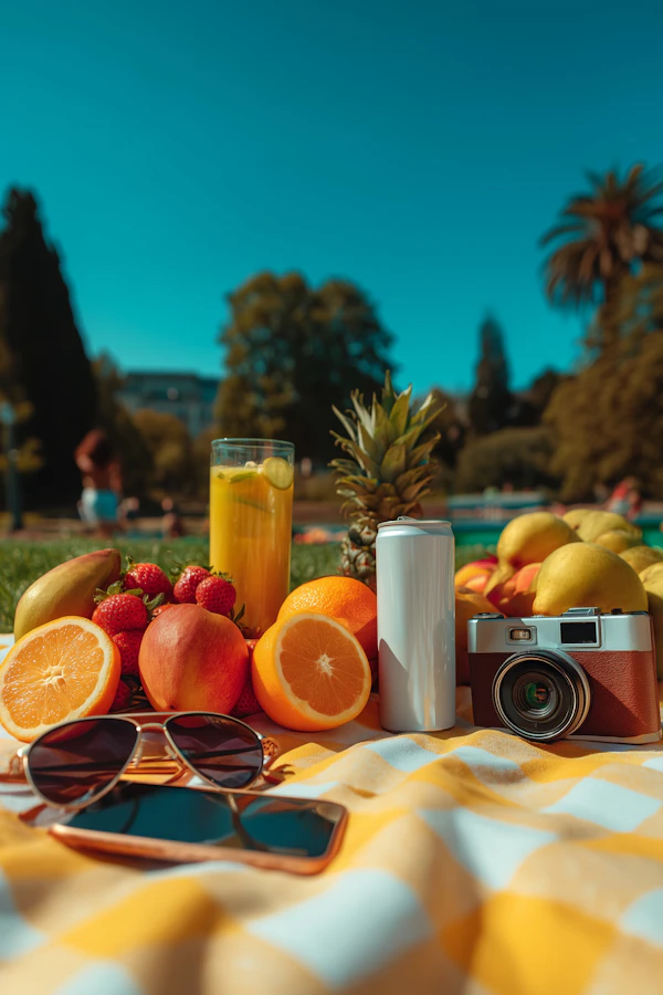 Sunny Picnic Scene