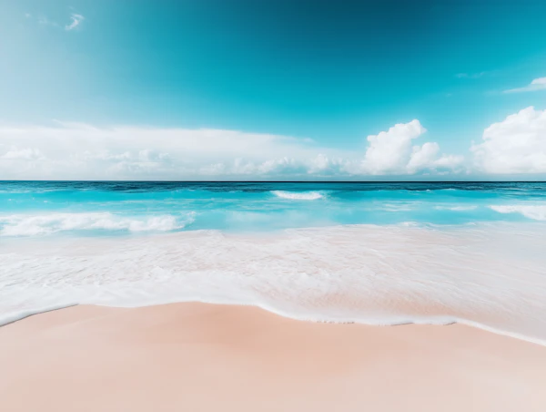 Serene Beach Scene