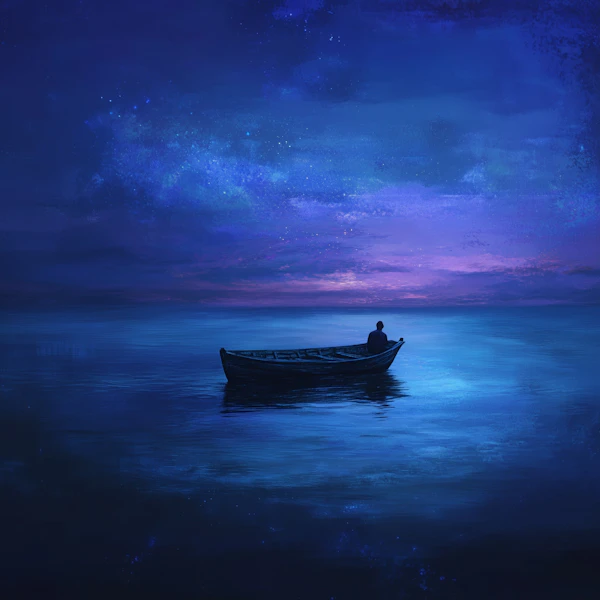 Starry Night Reflection