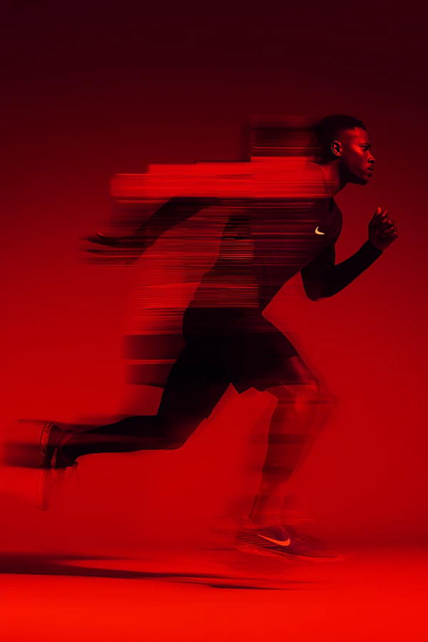 Dynamic Runner in Motion