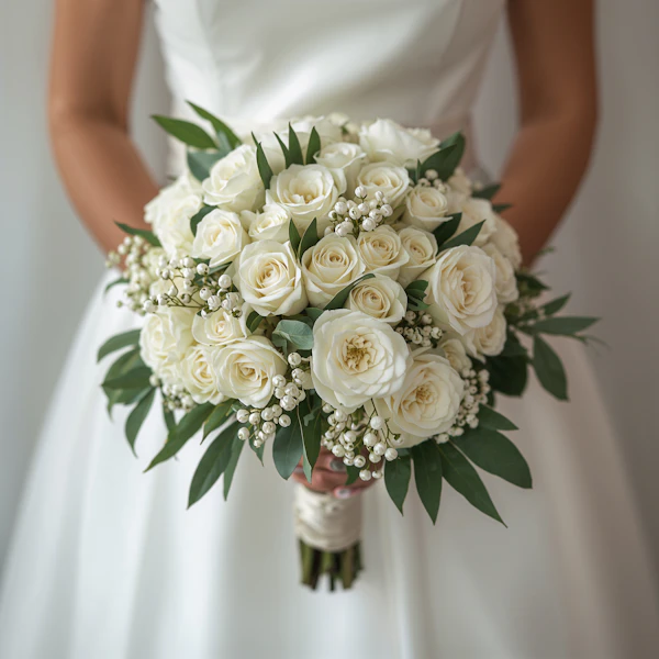 Bride with Bouquet