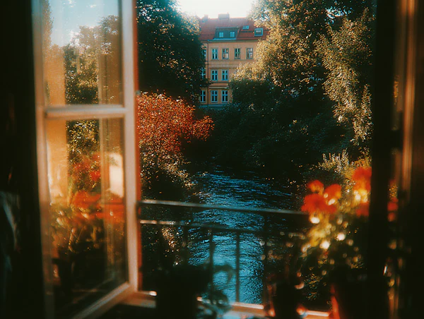 Serene Window View