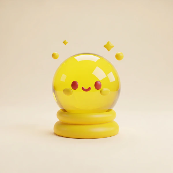 Glossy Yellow Character