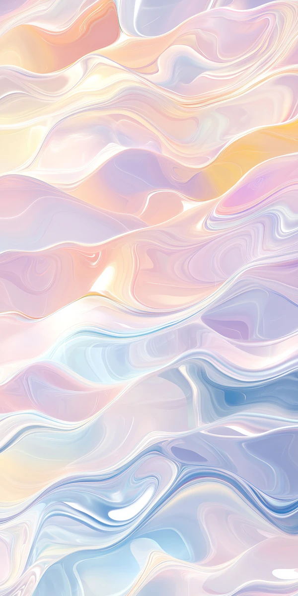 Pastel Fluid Abstract