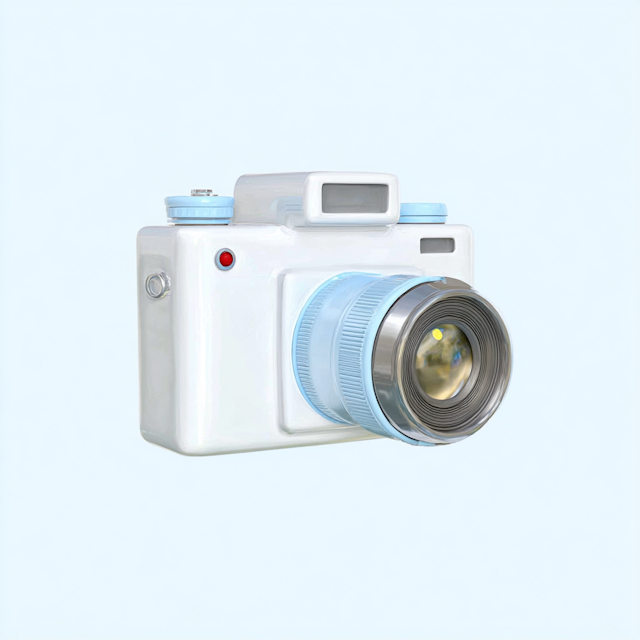 Retro Camera Illustration