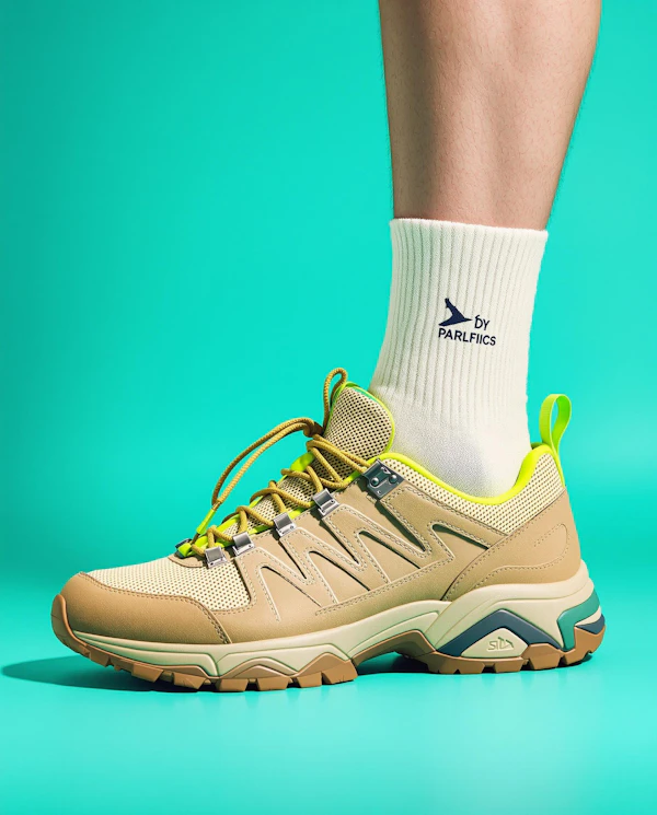 Hiking Shoe Close-Up