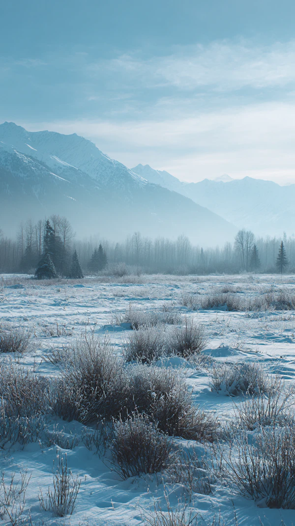 Serene Winter Landscape
