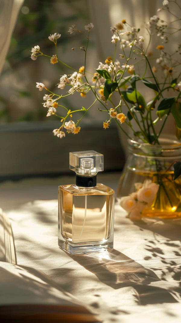 Elegant Perfume Display