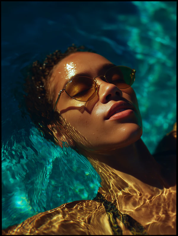 Serene Pool Relaxation