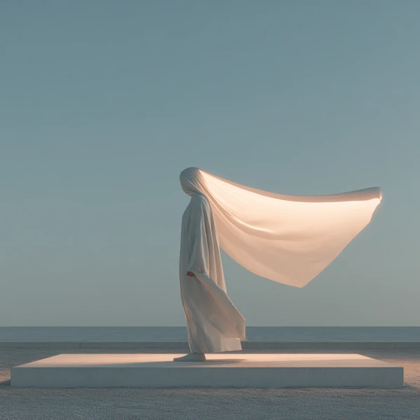 Serene Minimalist Scene