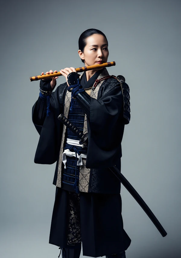 Samurai Flute Player