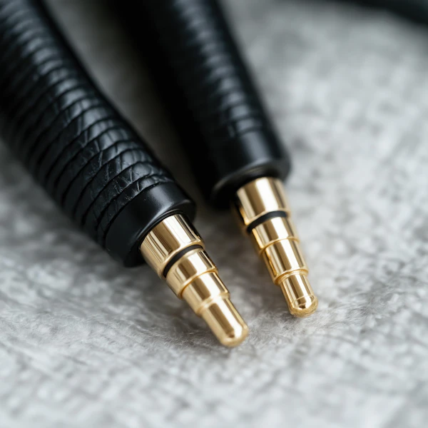 Gold Audio Connectors