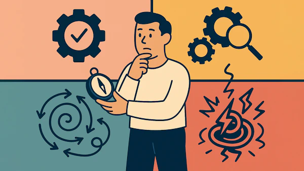 Thoughtful Man Illustration