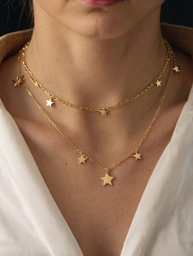 Star Pendant Necklaces