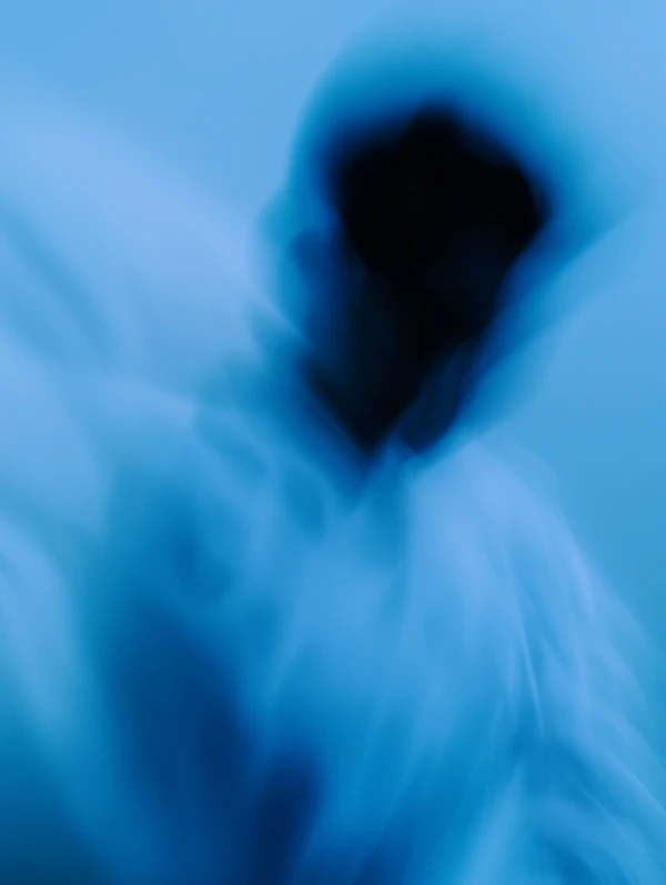 Abstract Blue Motion