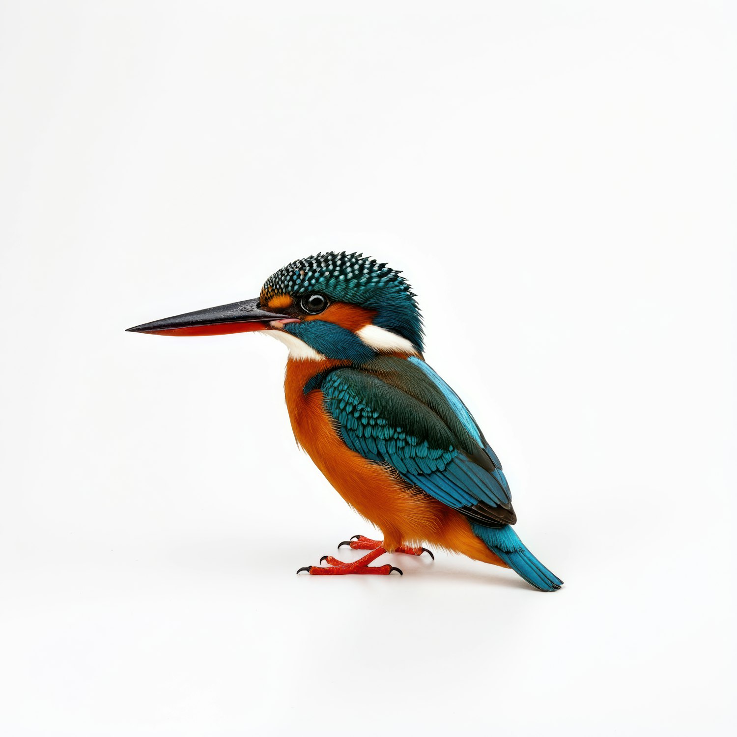 Vibrant Kingfisher Bird