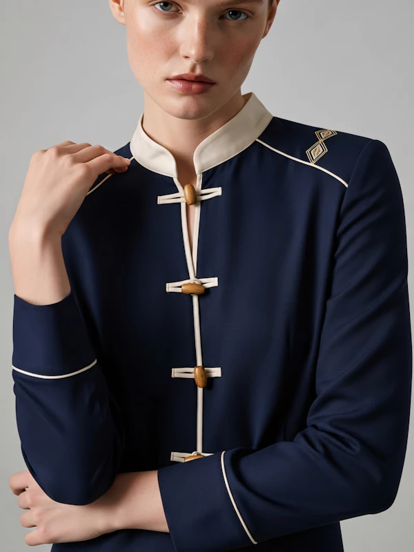 Elegant Navy Attire