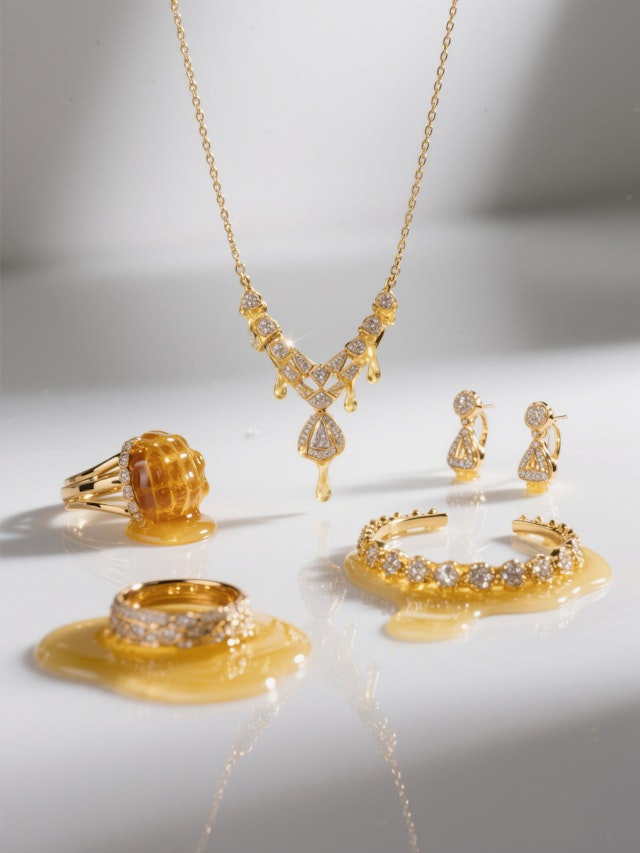 Luxurious Gold Jewelry