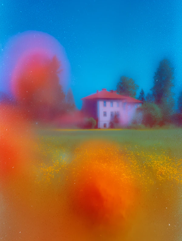 Dreamy Countryside Scene