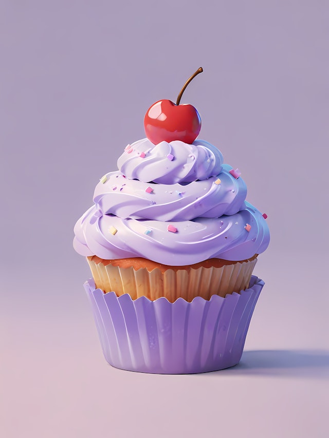 Lavender Cupcake Delight