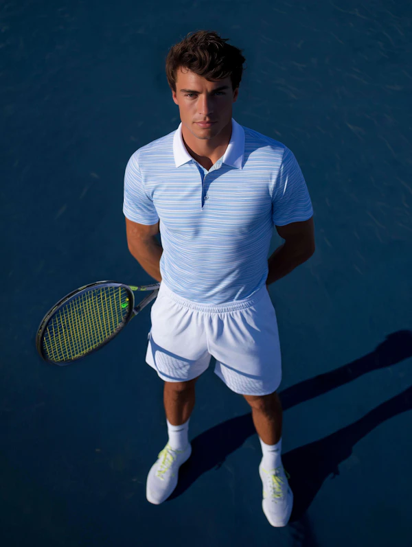 Tennis Player Portrait