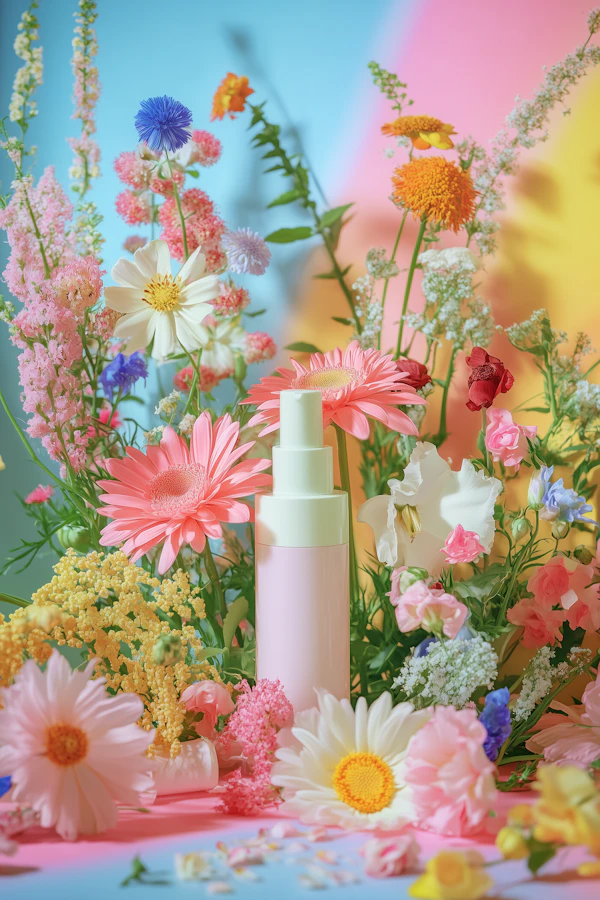 Pastel Cosmetic Display