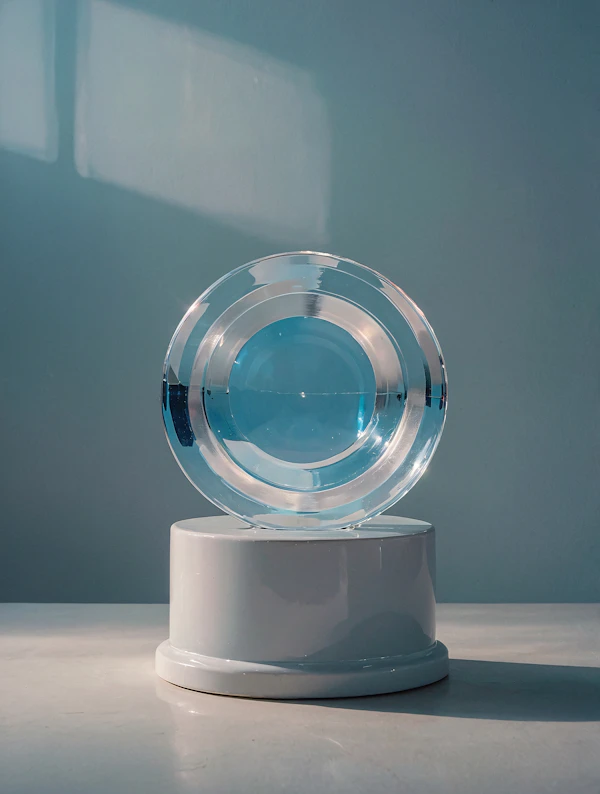 Minimalist Glass Object