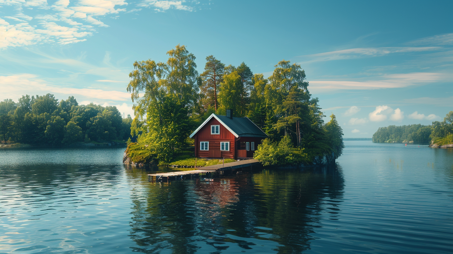 Serene Island House