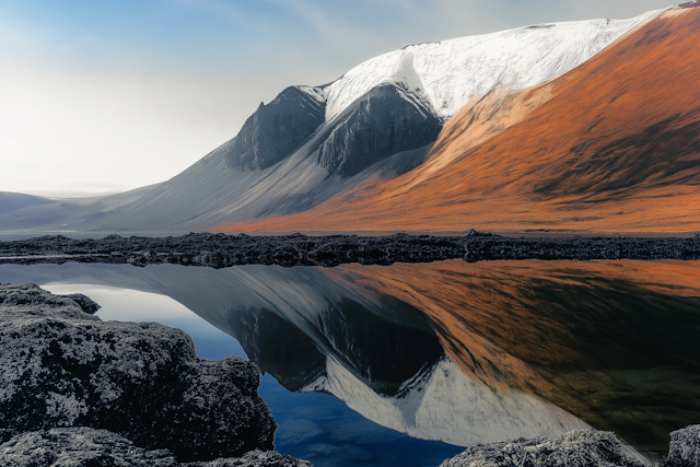 Mountain Reflection Landscape