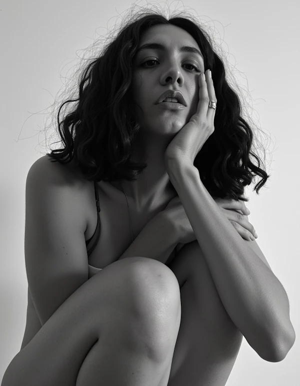 Contemplative Portrait