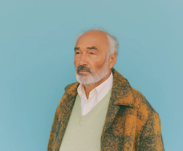Bearded Man in Sweater