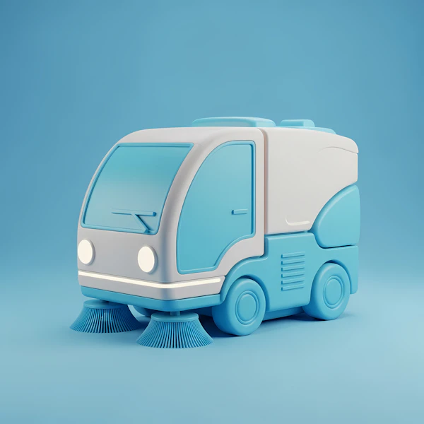 Stylized Street Sweeper