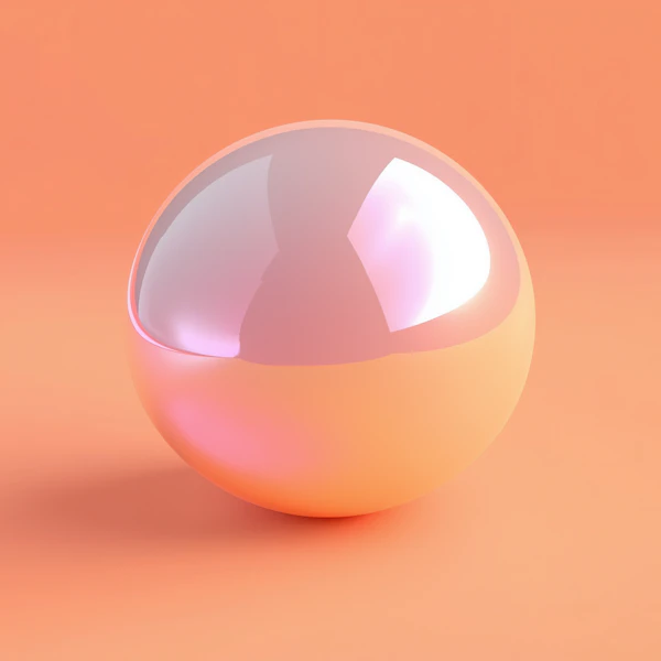 Glossy Sphere Art