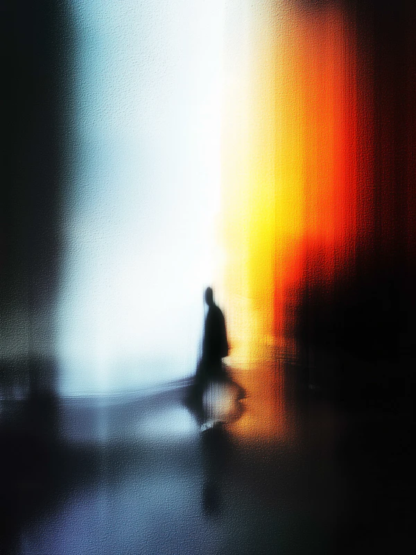 Abstract Silhouette Walk